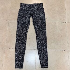lululemon athletica Black and White Leggings
